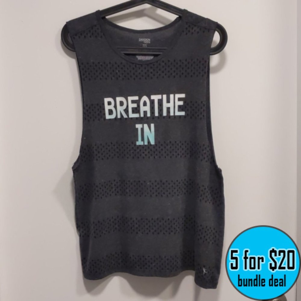 'Breathe In' Workout Tank Top